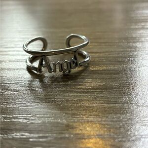 Pandora Silver 'Angel' Ring